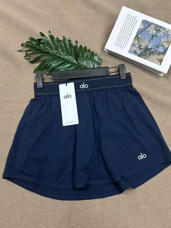 ALO Yoga Dresses & Skirts - 🏌️♀️ALO Yoga Match Point Tennis Skirt Navy Blue High-Waisted Sizes XS–M💃